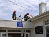 INTERVENISALI VATROGASCI: Gorjela škola u Doboju (FOTO)
