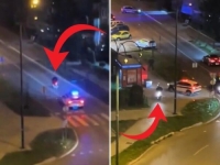 FILMSKA POTJERA U SARAJEVU:  Motoristu hvatale tri patrole, on im pobjegao... (VIDEO)