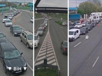 INFO IZ BIHAMK-a: Duge kolone vozila na ulazu u veće gradove, naoružajte se strpljenjem...