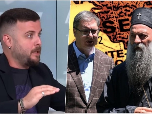 NIKOLA KRSTIĆ, IZ BEOGRADA: 'Porfirije je na strani Cosa nostre koja nas drži utamničenom godinama, ali pazite šta sprema Aleksandar Vučić...'