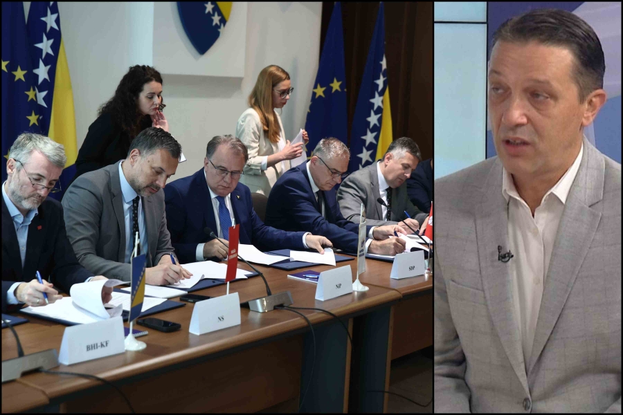 DENIS ČARKADŽIĆ O POTPISIVANJU PLATFORME: 'Ovo je bježanje od ...