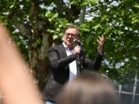 NA PROTESTU U LOZNICI GOVORIO I BEOGRADSKI GLUMAC TIHOMIR STANIĆ: 'Citirat ću 20 minuta poznato djelo Ive Andrića'