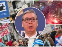 DA LI ĆE VUČIĆ KAO POKISLI MIŠ, POBJEĆI IZ NIŠ(A): Predsjednik Srbije se iz Tirane vratio u svoju državu ljut kao ris