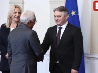 ŽELJKO KOMŠIĆ NA PRESSU NAKON SASTANKA SA PREDSJEDNIKOM EVROPSKOG VIJEĆA: 'Dođe hladan tuš iz Brisela kad kažu...'