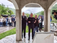 BROJNE DELEGACIJE POLOŽILE CVIJEĆE: Obilježena 33. godišnjica odbrane Osanice, sjećanje na heroje koji su odbranili Goražde