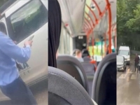 SEKUNDE DO KATASTROFE: Incident na cesti prema Sarajevu, zaštitar fizički nasrnuo na vozača autobusa u kojem su se nalazila...