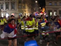 'OD MOG SELA - DO BRISELA...': Studenti maratonci dočekani u austrijskom gradu Linzu, oduševljeni građani su...