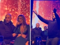 NA NASTUPU U NOVOM PAZARU: Tea Tairović pogođena jajetom iz publike, odmah je reagovao njen suprug... (VIDEO)