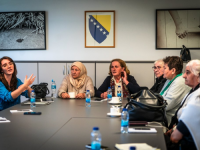 UKRAJINSKE AKTIVSITICE U POSJETI POTOČARIMA: Sastale se s Majkama Srebrenice, podijelile vlastita...