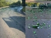 OBUSTAVA SAOBRAĆAJA NA OVOJ DIONICI: Spao teret sa kamiona kod Olova, staklo rasuto svuda po cesti