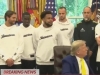 NEUGODAN POSJET BIJELOJ KUĆI: Trump 'postrojio' igrače Juventusa, pa ih šokirao pitanjem (VIDEO)