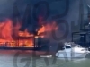 NE ZNA SE UZROK POŽARA: U Beogradu izgorio poznati splav (VIDEO)