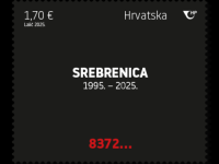 VELIKA GESTA SUSJEDA: Hrvatska pošta izdala marku povodom 30. godišnjice genocida u Srebrenici