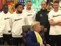 BIZARNO, U BIJELOJ KUĆI: Donald Trump se okrenuo prema Tudoru i Vlahoviću pa upitao za žene...