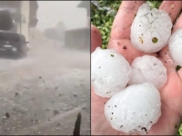 NOVI SNIMCI RAZORNE OLUJE U AUSTRIJI I FRANCUSKOJ: Led je uništavao sve pred sobom, ima i poginulih (VIDEO)
