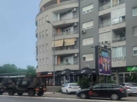 ŠTA SE DOGAĐA U REPUBLICI SRPSKOJ: Vozila EUFOR-a na ulicama Banje Luke, snimljena kod mosta...