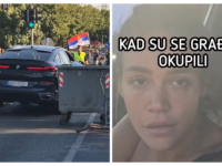AUTOM SE ZALETJELA NA GRAĐANE: Srbijanska pjevačica pokušala da probije blokadu