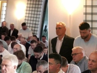 DALEKO OD MEDIJSKE POMPE: Slavni Jusuf Nurkić klanjao bajram-namaz u tuzlanskoj džamiji