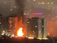 NOVI SNIMCI UŽASA STIŽU IZ IRANA: Gore nuklearna i vojna postrojenja, gore zgrade u Teheranu... (VIDEO)