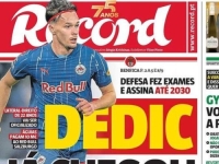 TRANSFER JE ZAVRŠEN: Dedić na naslovnicama portugalskih novina (FOTO)
