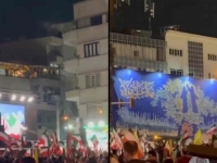 MASOVNO OKUPLJANJE NA TRGOVIMA: Pogledajte kako građani Teherana slave iranske napade na Izrael (VIDEO)