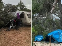 STRAŠNO NEVRIJEME U HRVATSKOJ: Vjetar nosio sve pred sobom, ima i povrijeđenih (VIDEO)