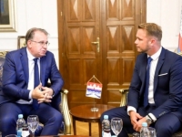 PREMIJER NIKŠIĆ RAZGOVARAO S GRADONAČELNIKOM BANJALUKE: 'Pokrenuli smo niz infrastrukturnih projekata'