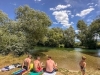 JEDAN OD NAJLJEPŠIH PARKOVA: Sarajlije tražile osvježenje u kristalno čistoj vodi