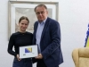 'PONOS NAŠE ZEMLJE': Premijer Nikšić sa bh. plivačicom Zerinom Vrabac nakon sjajnih rezultata