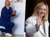 NJEMU JE BAŠ ZABAVNO: Premijer Albanije Edi Rama opet kleknuo pred Meloni (VIDEO)