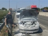 ZAPALIO SE AUTOMOBIL NA BRZOJ CESTI BANJALUKA-LAKTAŠI: Stvorile se gužve na ovoj dionici