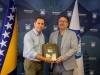 SOLIDARNOST PREMA SREBRENIČKIM ŽRTVAMA: Ambasador Slovenije Damijan Sedar učestvuje u biciklističkom maratonu 'Bihać - Srebrenica'