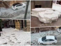 STRAŠNE SCENE! GIGANTSKE KUGLE GRADA UNIŠTAVALE SVE PRED SOBOM, POPLAVA NA SVE STRANE: Turisti bježe, mještani u agoniji, nevrijeme hrli i ka BiH!