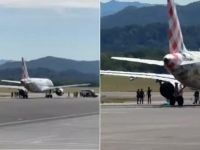 NOVI DETALJI STRAVIČNOG SLUČAJA U ITALIJI: Muškarac utrčao na pistu, a onda ga je... (FOTO, VIDEO)