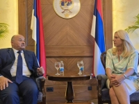 CVIJANOVIĆKA SA AMBASADOROM BOSNE I HERCEGOVINE U IZRAELU: Poželjela mu sretan i bezbjedan put i...