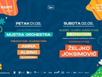 U JAJCU 1. I 2. AUGUSTA 'DESANT 2025.': Željko Joksimović ispod Vodopada, nastupaju još i...