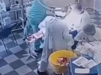 NEVJEROVATAN SNIMAK IZ OPERACIONE SALE: Pogledajte reakciju ruskih ljekara usljed zemljotresa... (VIDEO)