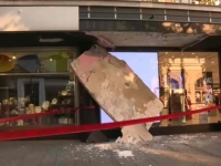 INCIDENT TOKOM NOĆI: Srušio se dio nadstrešnice u centru Beograda (VIDEO)