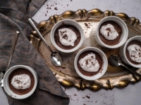 NAPRAVITE OVAJ JEDNOSTAVNI ČOKOLADNI MOUSSE: Zbog niskog udjela ugljikohidrata izvrstan je za one koji paze na...