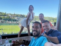 DAMIR DŽUMHUR, NJEGOVA NOVA DJEVOJKA, TRENER I PRIJATELJ: Naš najbolji teniser objavio selfie iz svog...