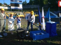 POLOŽEN KAMEN TEMELJAC: Na Grbavici počela izgradnja nove južne tribine (FOTO)