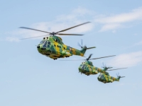 HELIKOPTERI EUFORA U NISKOM LETU: Piloti izveli niz taktičkih manevara i vježbi iznad baze...