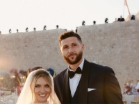 'TI I JA - ISTA EKIPA...': Procurile fotografije raskošnog vjenčanja Jusufa Nurkića...