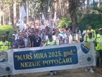 POSLJEDNJA ETAPA POHODA: Danas učesnici Marša mira prolaze pored Bukvi, mjesta stradanja 1.000 Srebreničana