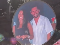 OVOG PUTA NIJE BILO PRELJUBE: Legendarni Messi snimljen na 'zloglasnoj' kameri na koncertu Coldplaya (VIDEO)