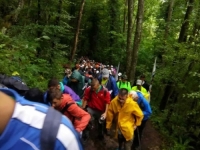 KIŠA I TEŽAK TEREN:  Krenula druga etapa Marša mira (VIDEO)