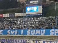 'TVOJI SINOVI GARANT SU...!': Navijači Željezničara koreografiju posvetili Srebrenici (FOTO)