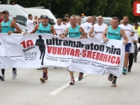 'SB' U POTOČARIMA: Stigli ultramaratonci iz Vukovara, maraton je krenuo s Ovčare gdje se... (FOTO)