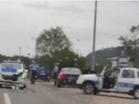 POVRIJEĐEN POLICAJAC, OŠTEĆENA DVA SLUŽBENA VOZILA: Sudar tokom potjere za Rumunima u Prnjavoru