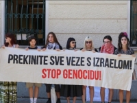PROTESTI U ZAGREBU: 'Traže se Plenković i Grlić zbog sudioništva u genocidu'